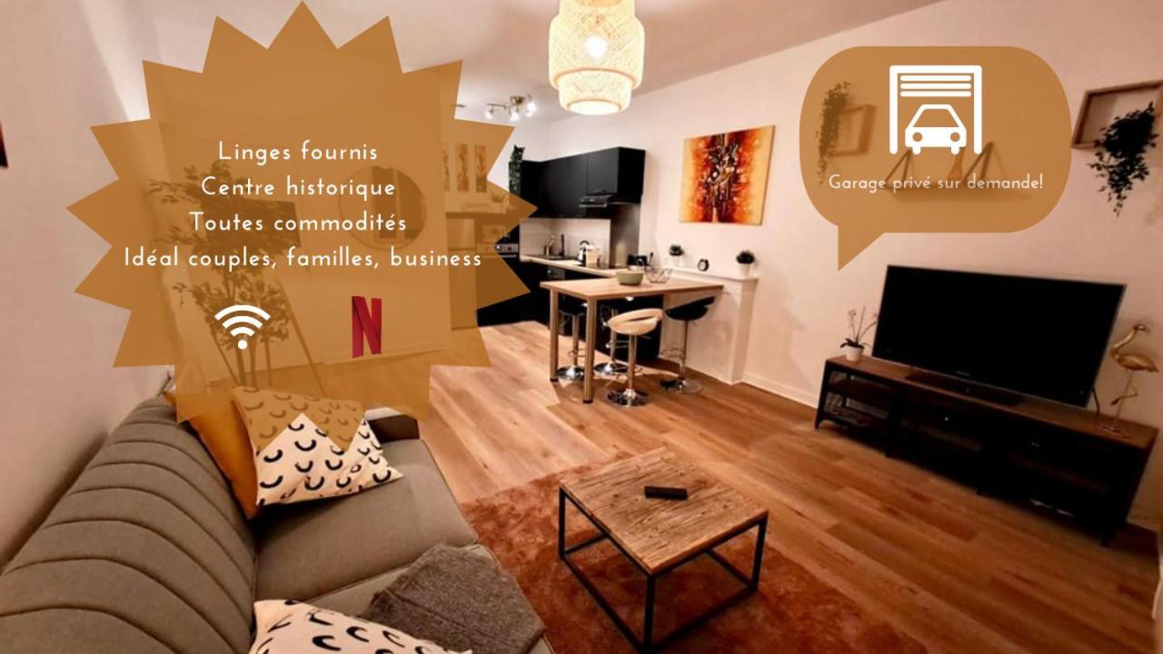 Le Saint Jean , Centre Historique, Wifi, Tout Equipe, Ideal Famille, Business, Ou Simple Escapade Ньор Экстерьер фото